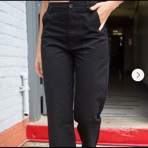 Brandy Melville black cargo pants